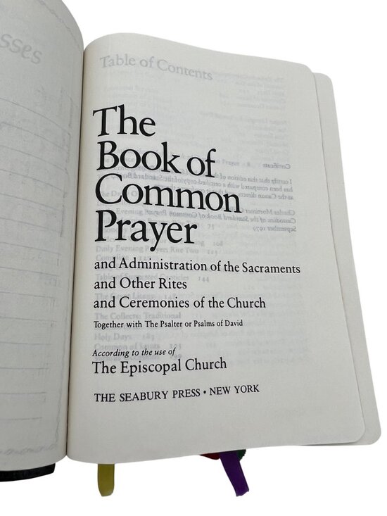 1979 Book of Common Prayer, Episcopal Church, Seabury Press, Vintage Pocket Size - Picture 1 of 13